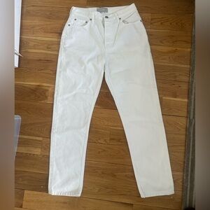Everlane The Cheeky Jean in White